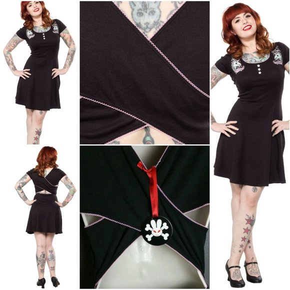 Hell Bunny Dresses & Skirts - 🆕Hell Bunny"Undead Rarity" Zombie Unicorn Dress